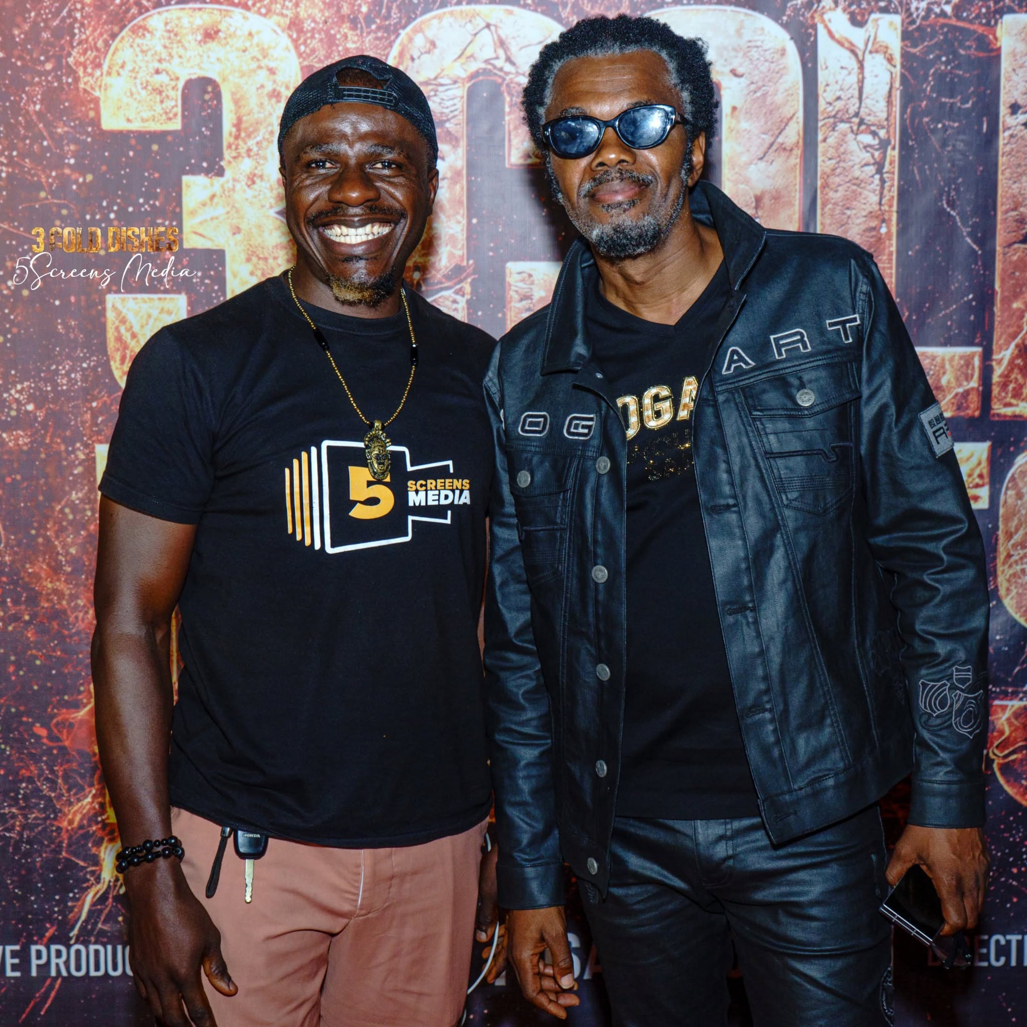 Edafe Dmouthpiece at 3 Gold Dishes premiere red carpet